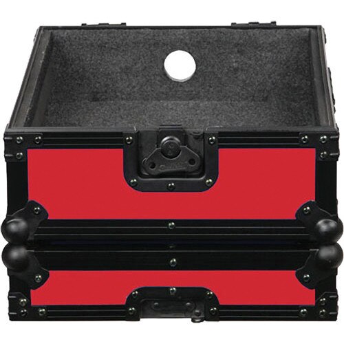 Odyssey FR12MIXBK-RED Flight Ready DJ Mixer Case (Black and Red) - Audiofeen