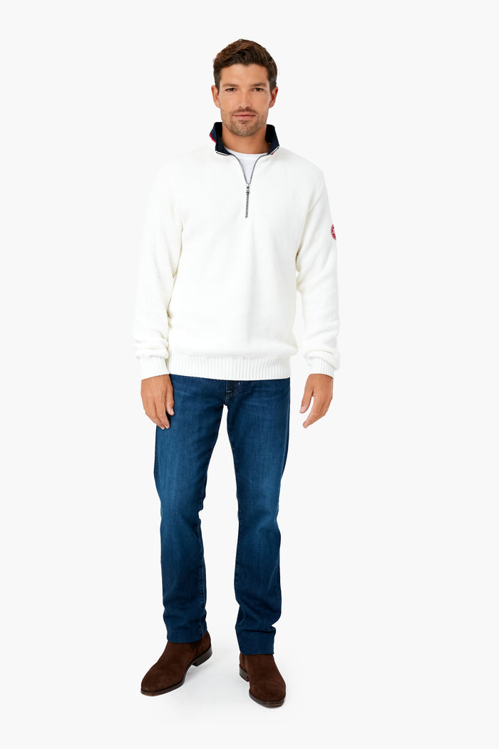 Off White Classic Windproof Sweater