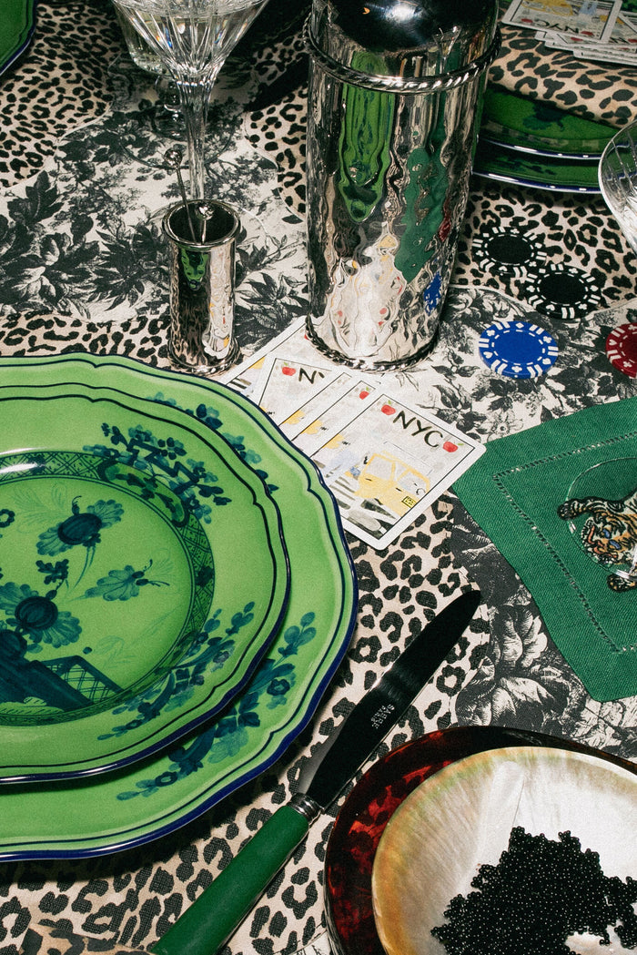 Oriente Italiano Malachite Dinner Plate