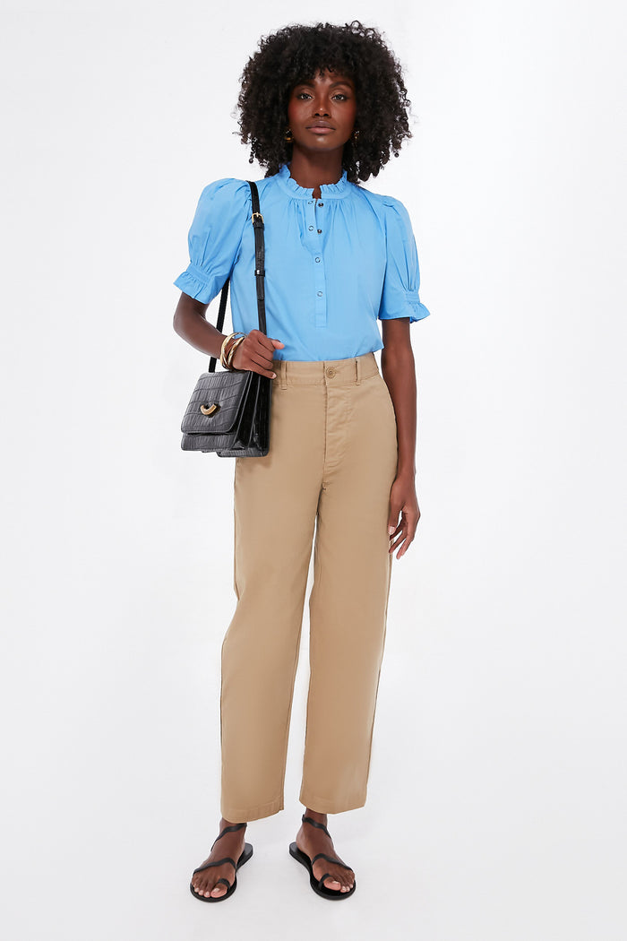 Oxford Blue Los Altos Top