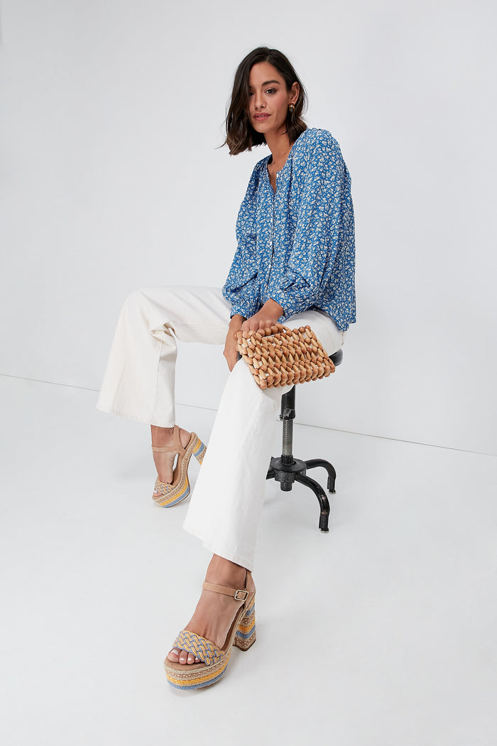 Pablo Flowers Frances Blouse