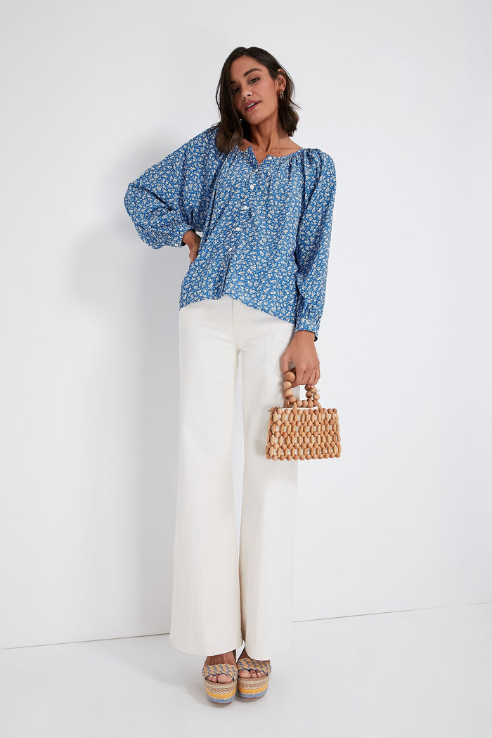 Pablo Flowers Frances Blouse