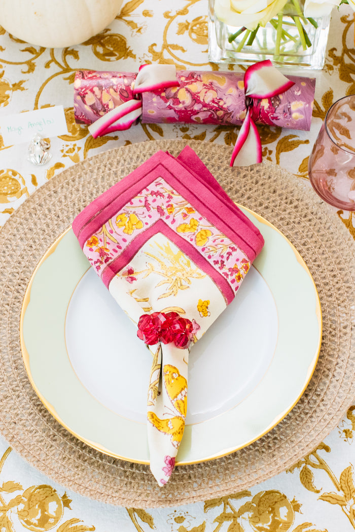 Papillon Napkins Rose (Set of 6)