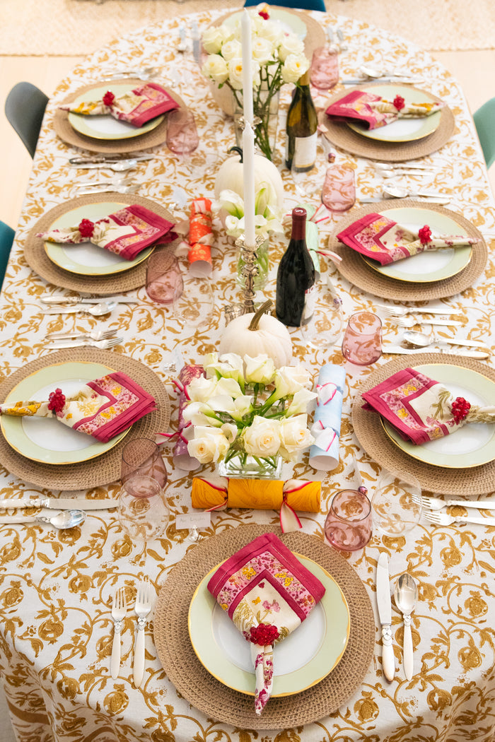 Papillon Napkins Rose (Set of 6)