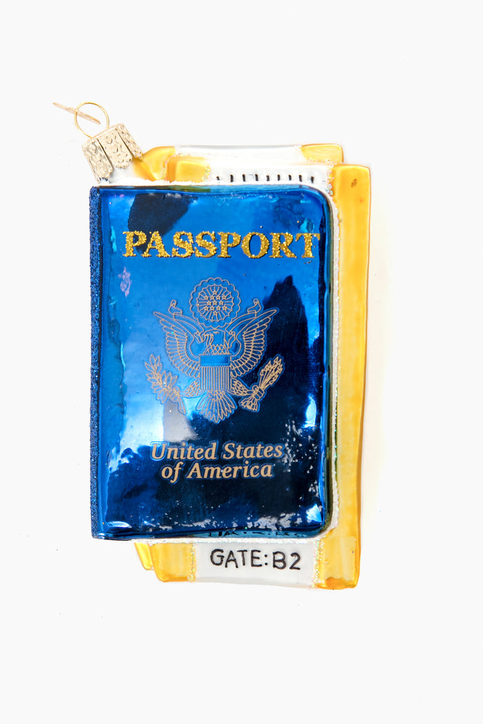 Passport Ornament