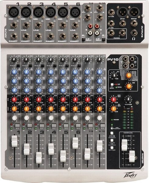 Peavey PV 10 Professional Mixing Console - Audiofeen