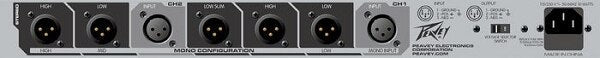 Peavey PV 23XO Rackmount 2-Way Stereo-3-Way Mono Crossover - Audiofeen