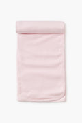 Pink Stripe Classic Rib Blanket