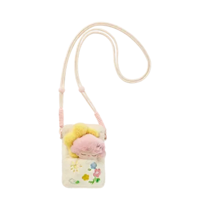 Pop Mart Dimoo Weaving Wonders — Drawing Spring quilted plush bag design
