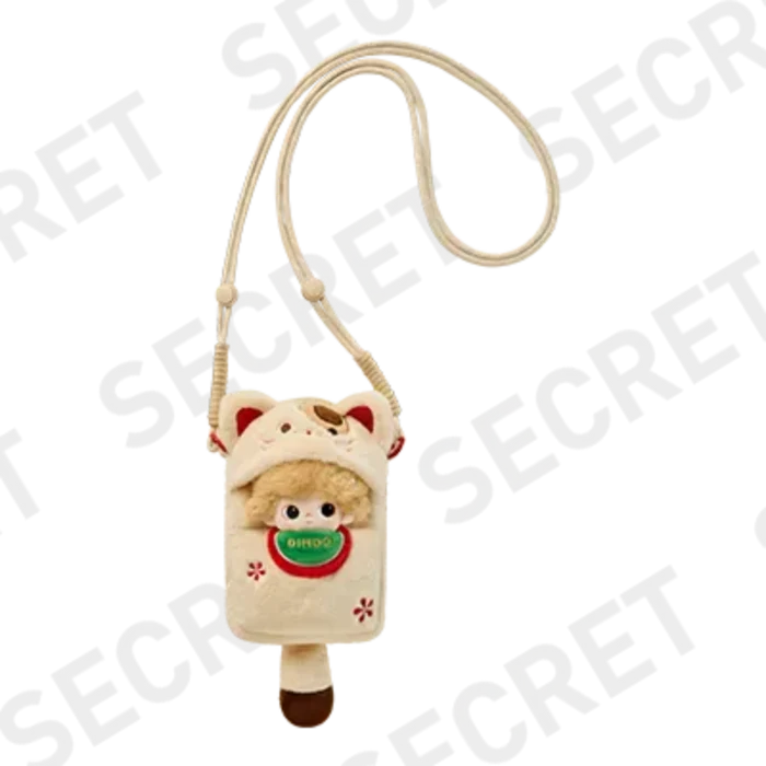 Pop Mart Dimoo Weaving Wonders — Secret design plush phone holder, blind box collectible