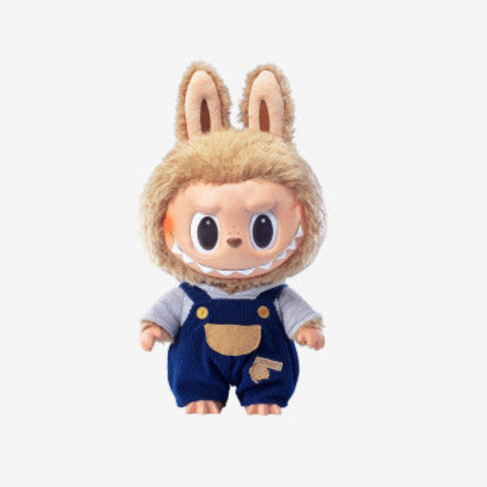 Pop Mart Labubu Time to Chill vinyl plush doll — front view, 40cm collectible by Kasing Lung
