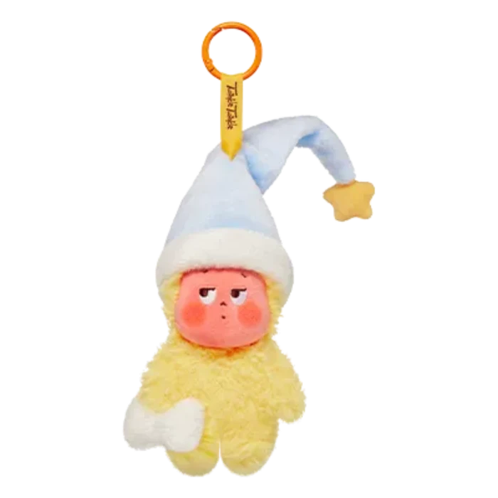 Pop Mart Twinkle Twinkle plush pendant — sleeping cap and pacifier design, blind box