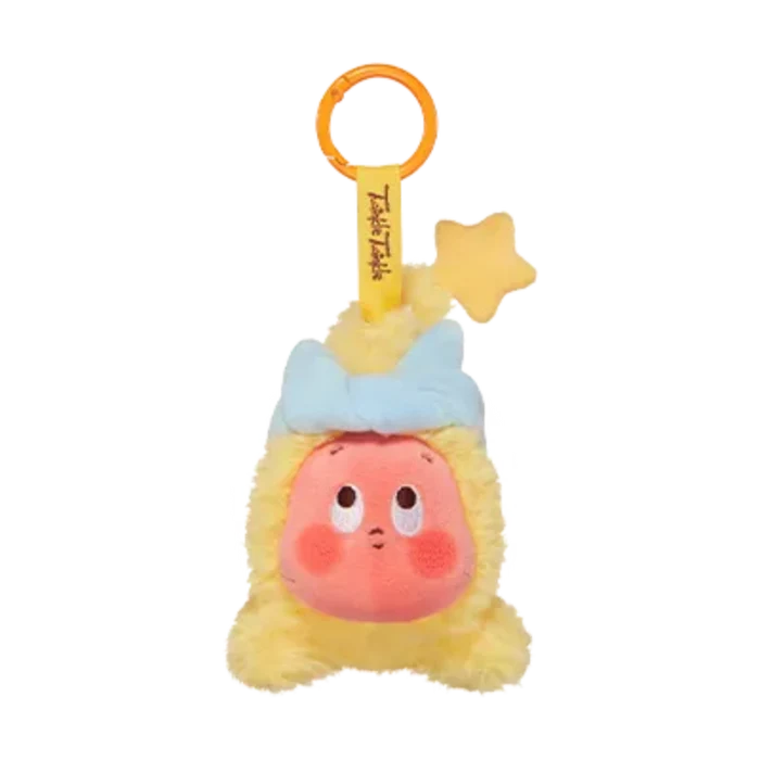 Pop Mart Twinkle Twinkle plush pendant — star tag design, genuine Pop Mart collectible