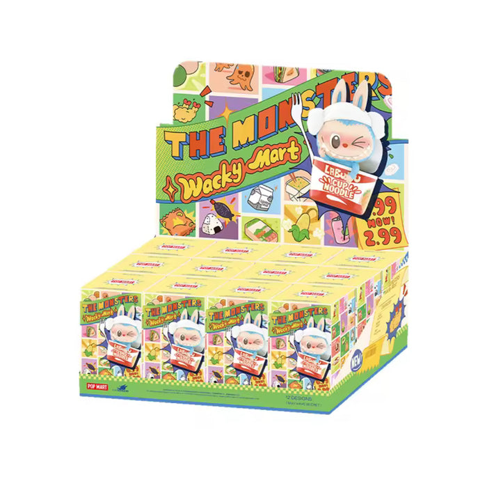 Snack Inspired Monster Series.&nbsp;
Discover a world of delicious surprises with the Pop Mart Labubu Whacky Marts Blind Box Series. Each box contains a unique Pop Mart Whacky Mart figure in a fun and quirky snack style. With a variety of figures to collect, add some whimsy to your collection.