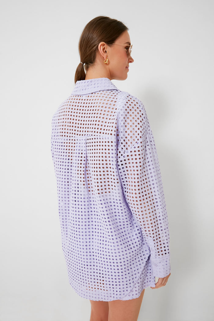 Purple Heather Poppy Top