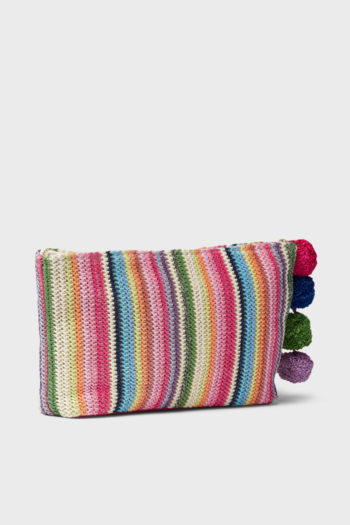 Rainbow Paloma Clutch