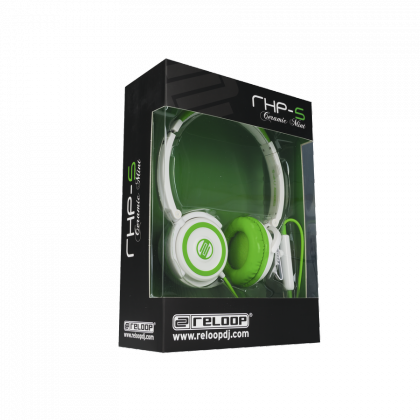 Reloop RHP-5 DJ Headphones - Ceramic Mint - Audiofeen