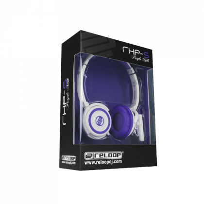 Reloop RHP-5 DJ Headphones - Purple Milk - Audiofeen