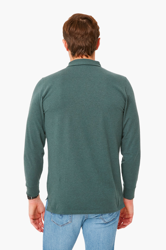 Rolling Rock Jack Long Sleeve Polo
