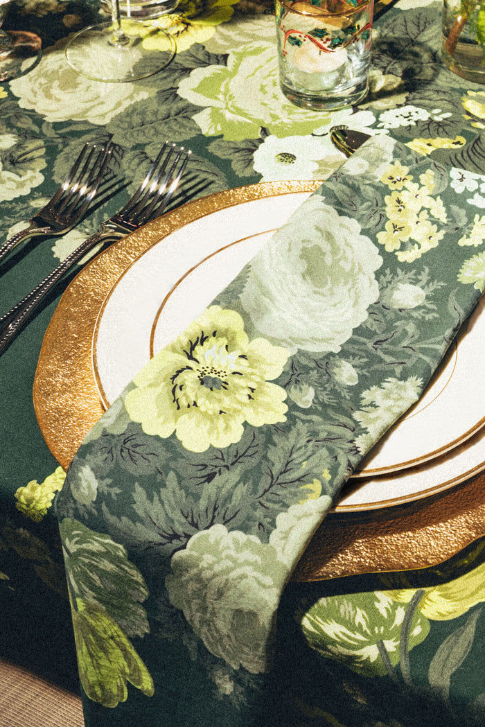 Rufolo Glass Gold Organic Service Plate/Charger