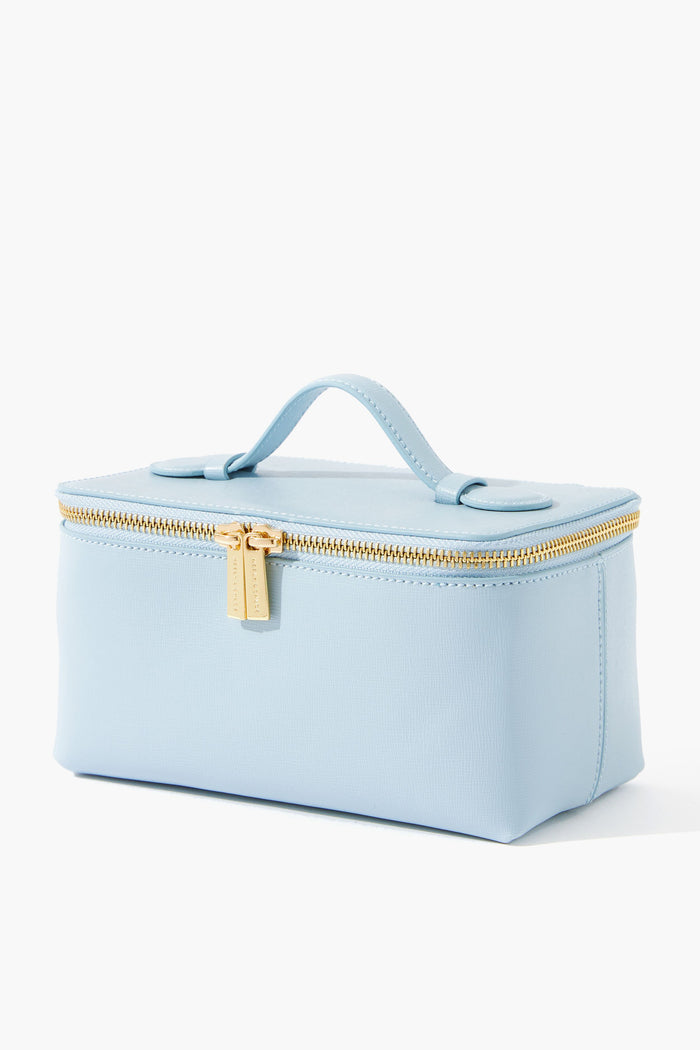 Saffiano Leather Small Vanity Case