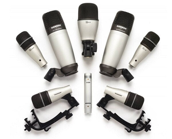 Samson 7KIT 7-Piece Drum Microphone Set - Audiofeen