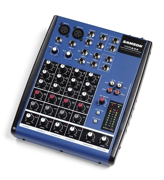 Samson MDR624 6-Channel Mixer - Audiofeen