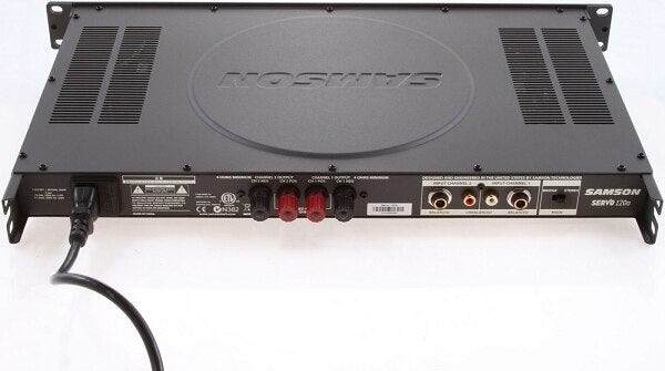 Samson Servo 120A Stereo Power Amplifier - Audiofeen