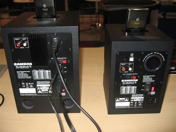 Samson StudioDock 4i Active USB Monitors - Audiofeen