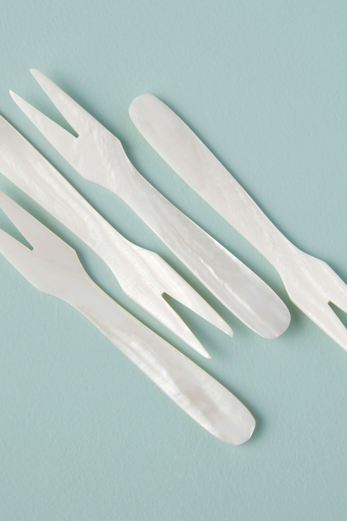Seashell Forks Set of 4