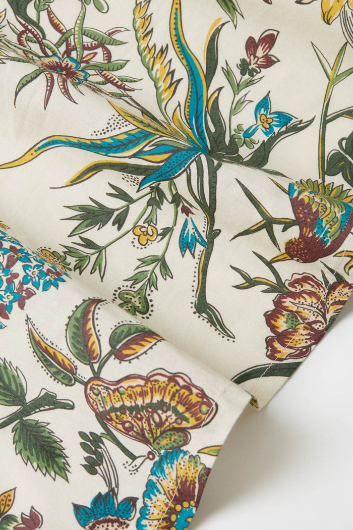 Sharp Floral Printed Napkins Set of 4