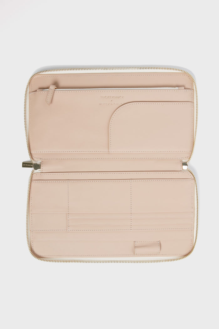 Sharp Floral Travel Wallet