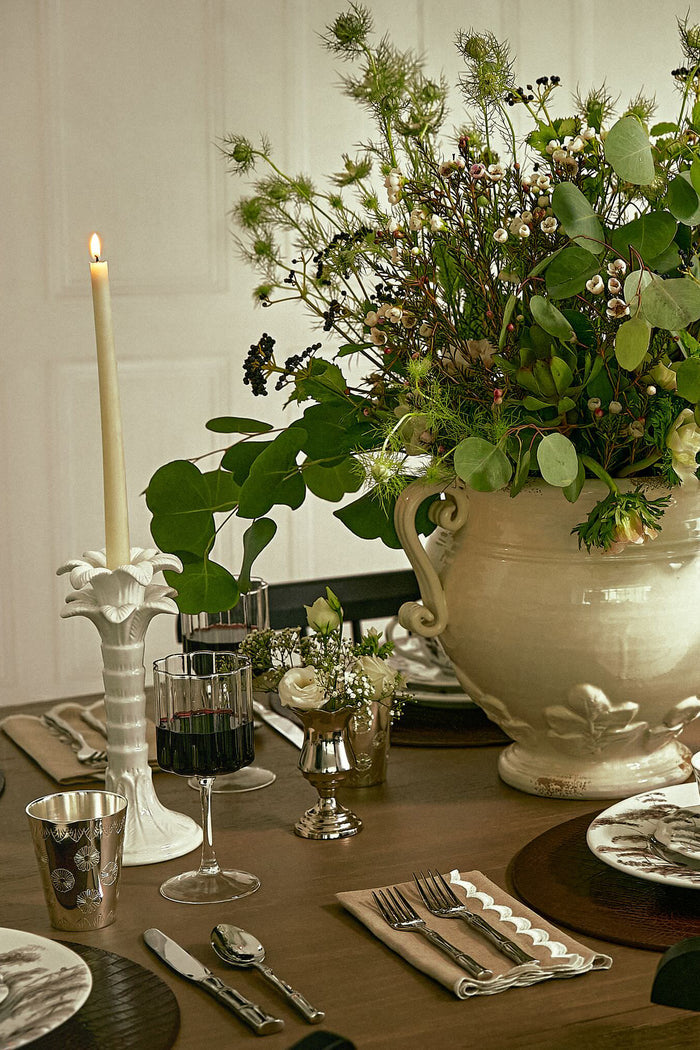 Silver Bud Vases Set of 5
