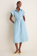 Slate Blue Chloe Dress