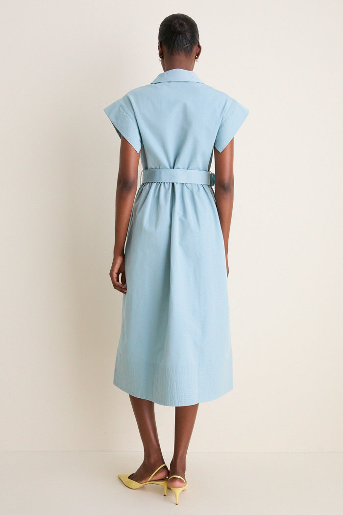 Slate Blue Chloe Dress