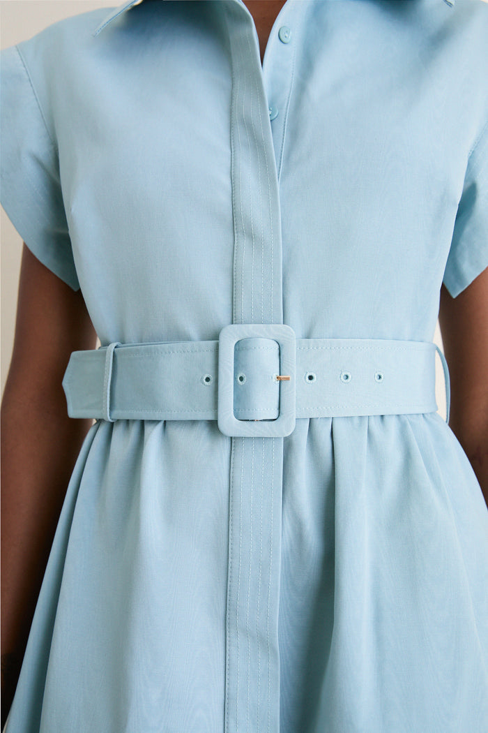 Slate Blue Chloe Dress