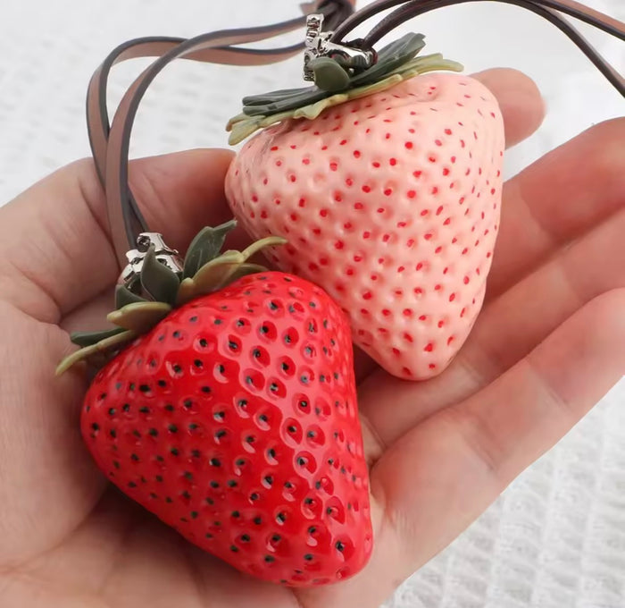 Strawberry Bag Charm Set