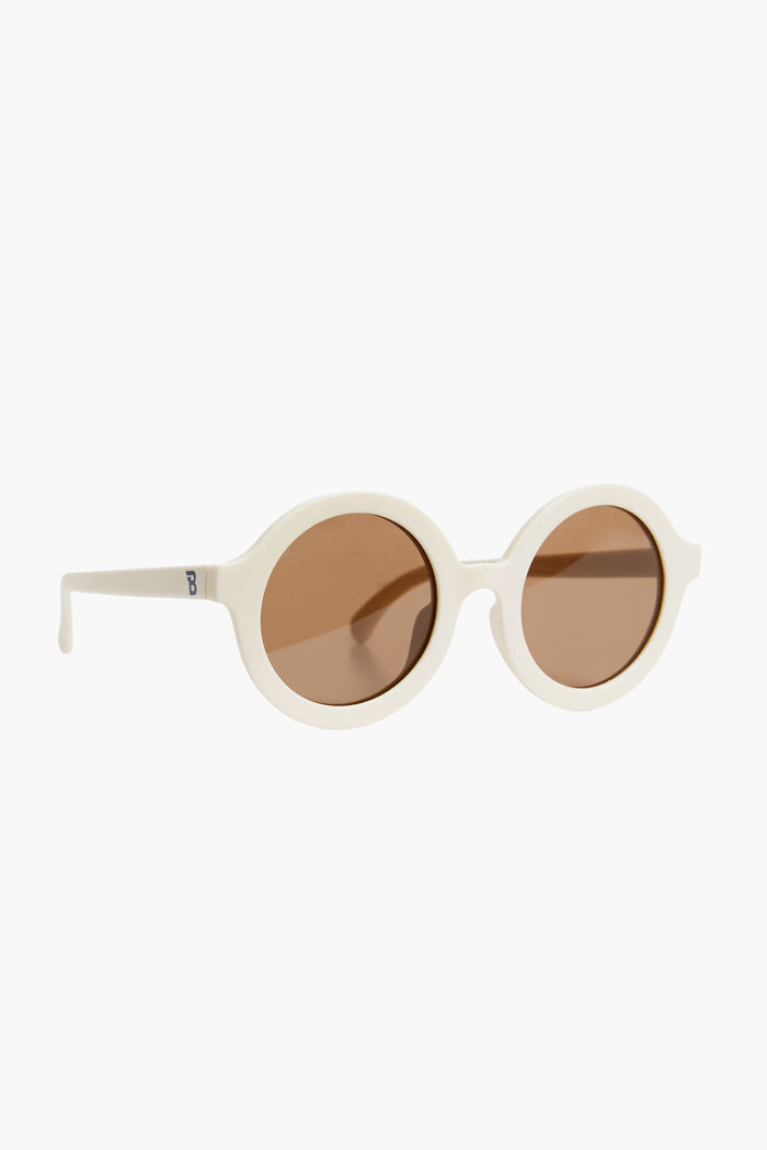 Sweet Cream Euro Round Sunglasses