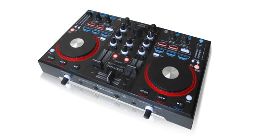 Technical Pro DMXU90C Professional USB DJ Mixer Controller with Audio Interface - Audiofeen