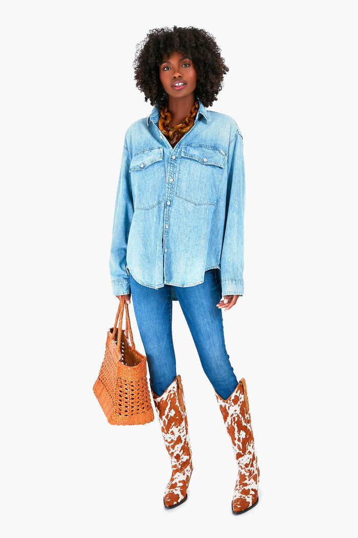 The Double Flap Roomie Foxy Shirt