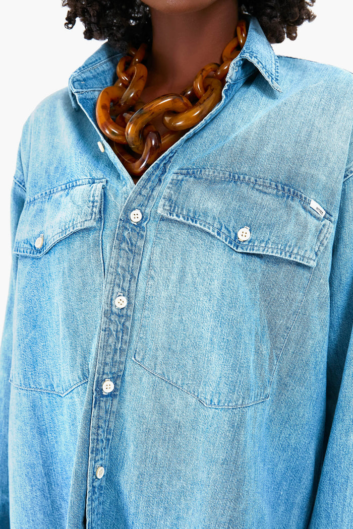 The Double Flap Roomie Foxy Shirt