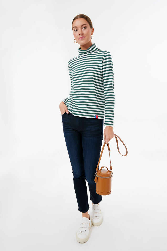 The Forest and Cream Turtleneck
