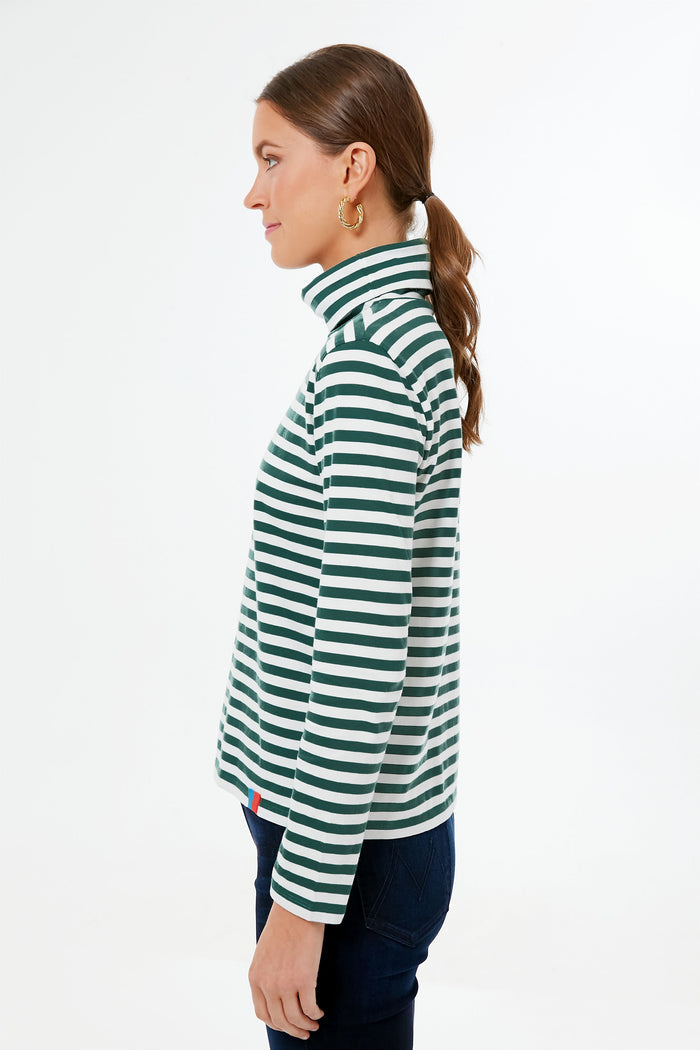 The Forest and Cream Turtleneck