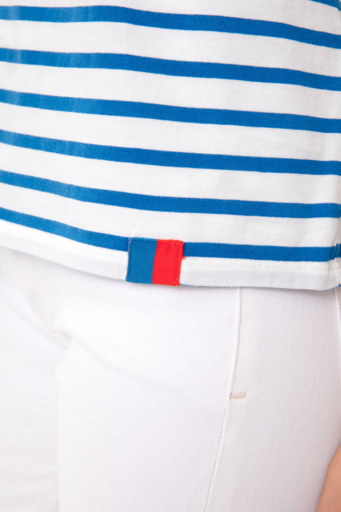The Modern White Royal Blue