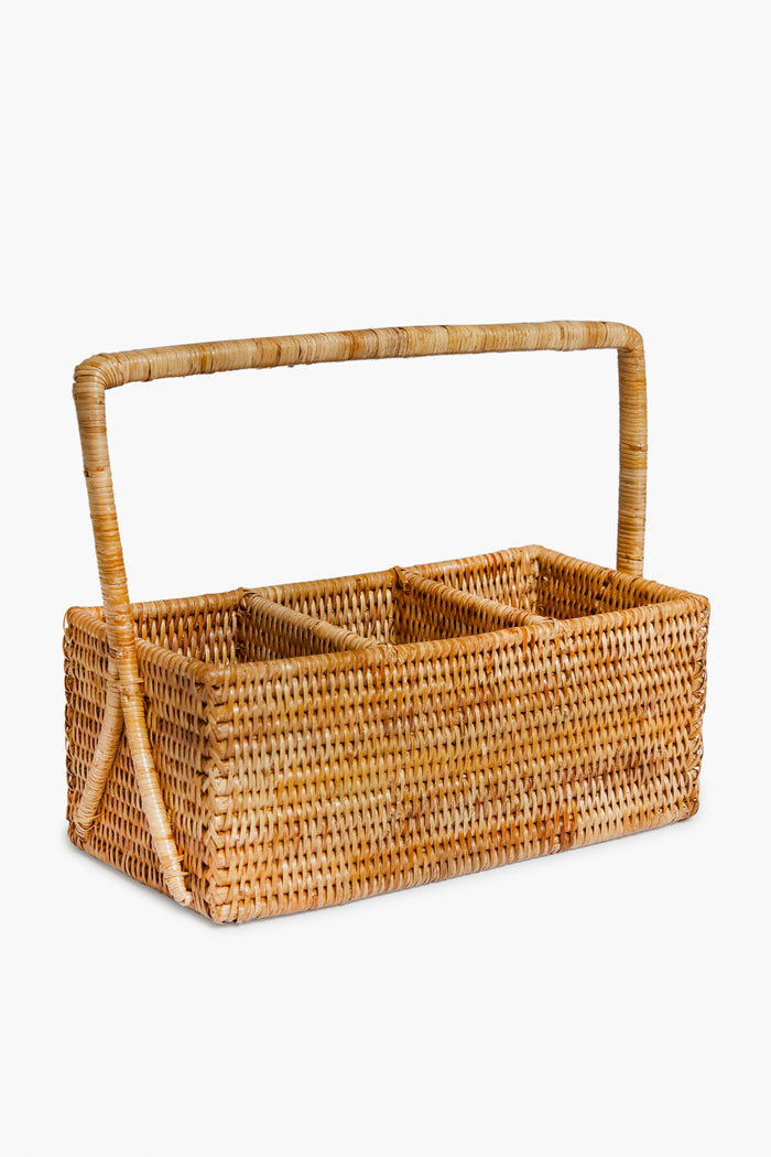 Three Section Caddy with Handle