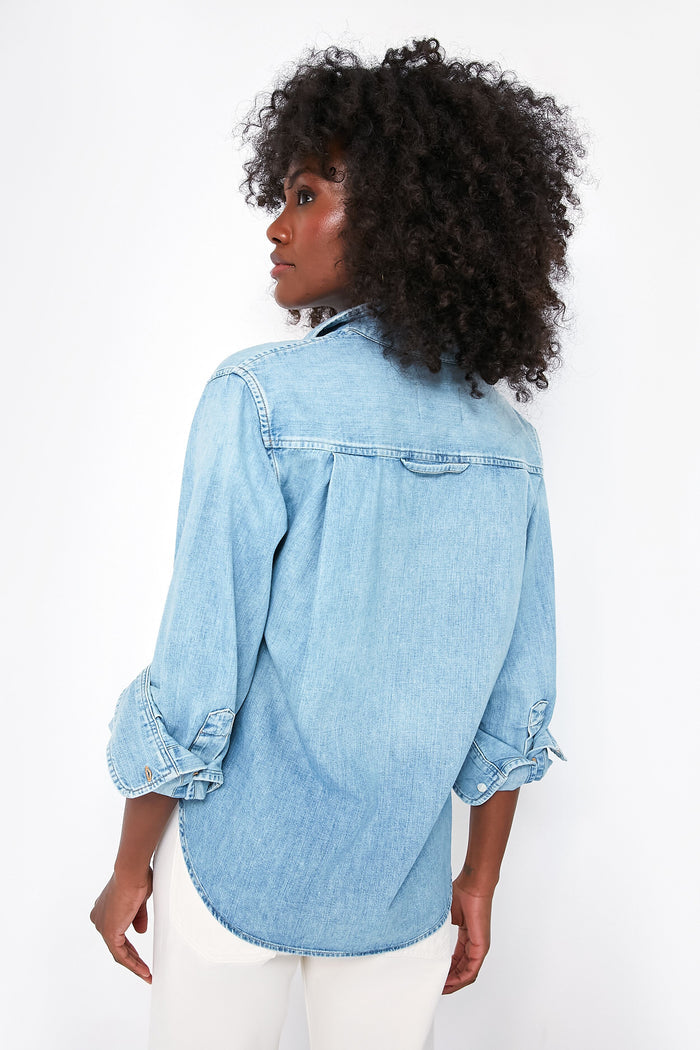 Tide Kayla Shrunken Denim Shirt