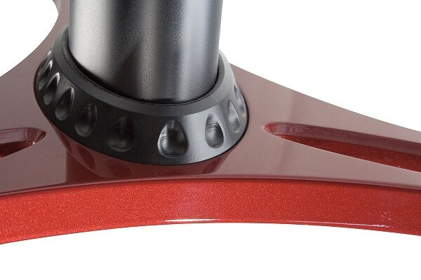 Ultimate Support MS-90 Second-Generation Column 36 Studio Monitor Stands, Pair, Red" - Audiofeen