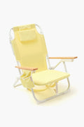 Utopia Pale Banana Deluxe Beach Chair