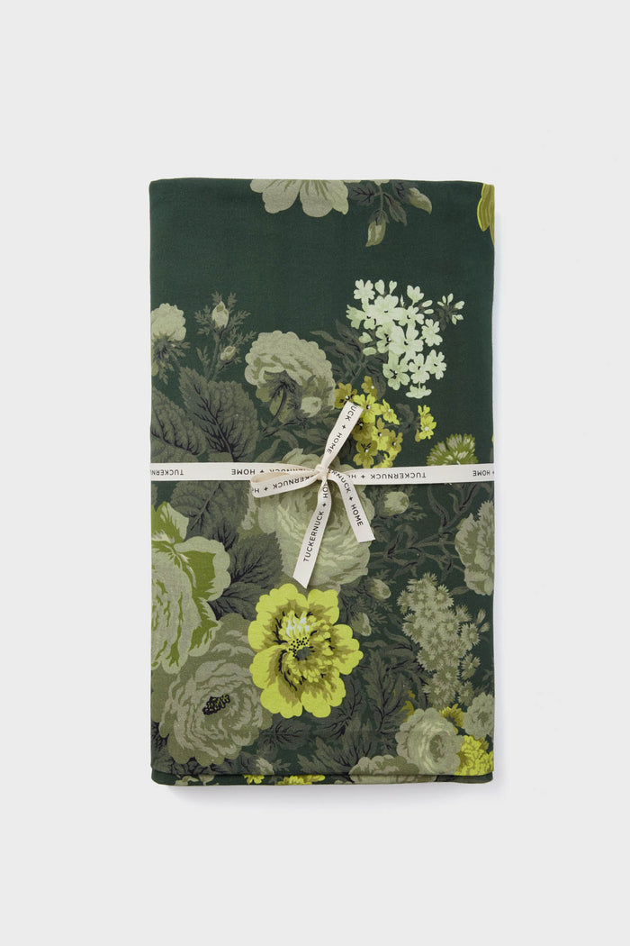 Verdant Floral Tablecloth