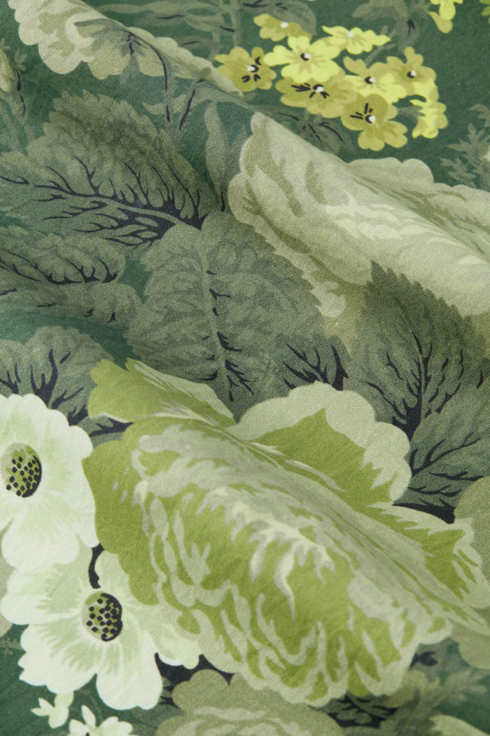 Verdant Floral Tablecloth